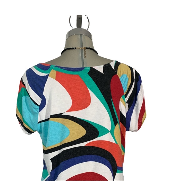 🌹3/25 🌹 Relativity Multicoloured Blouse Size L - Picture 2 of 8